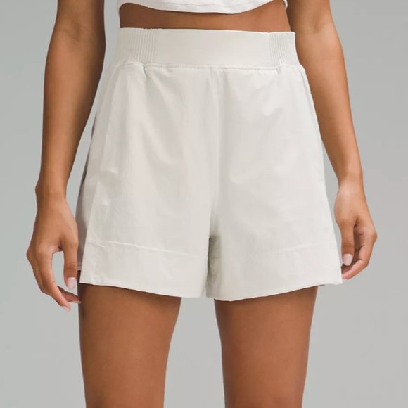 lululemon athletica Pants - Lululemon Stretch Woven Relaxed-Fit High-Rise Short NWT